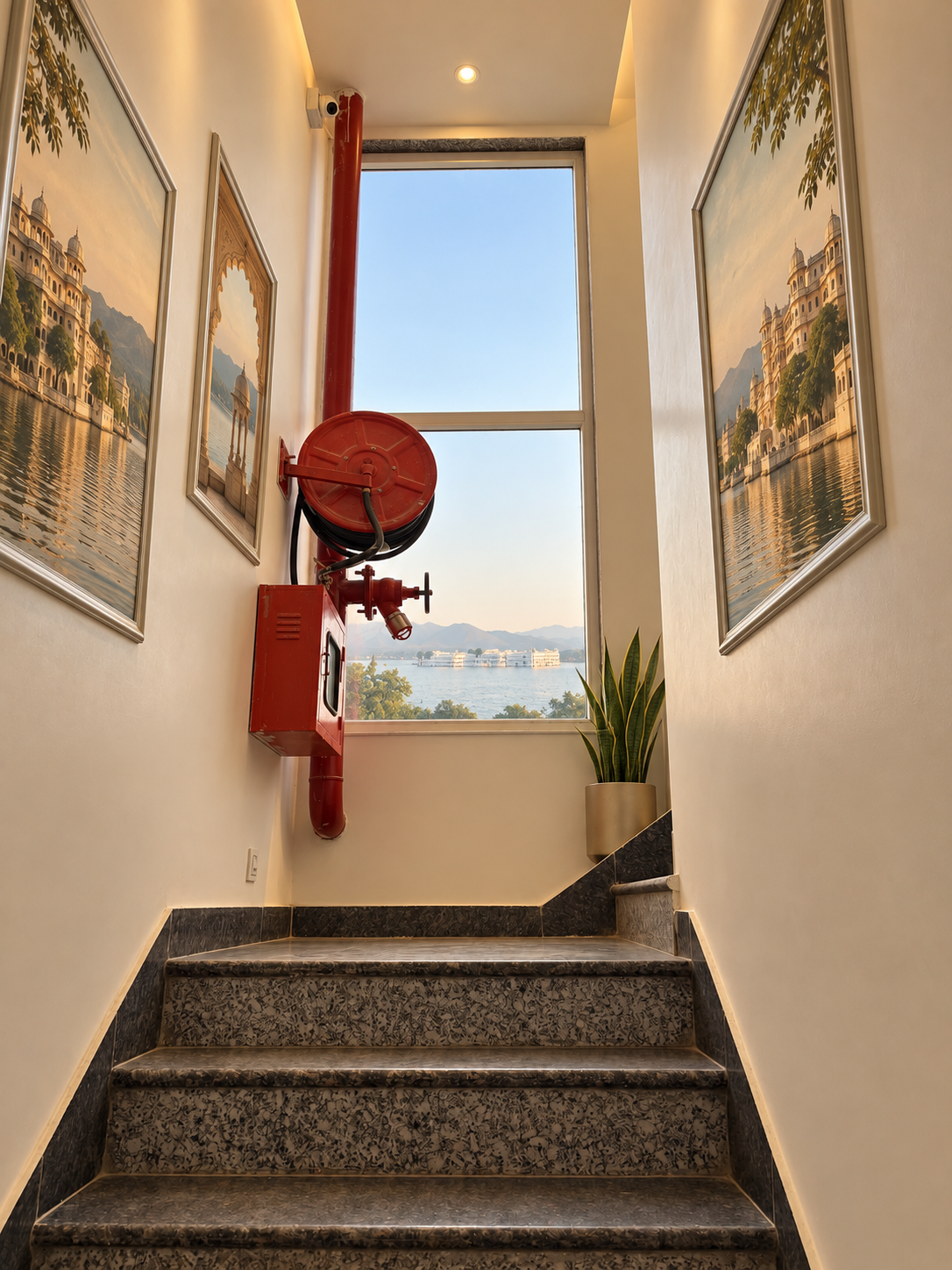 Udaipur heritage art in a warm landing